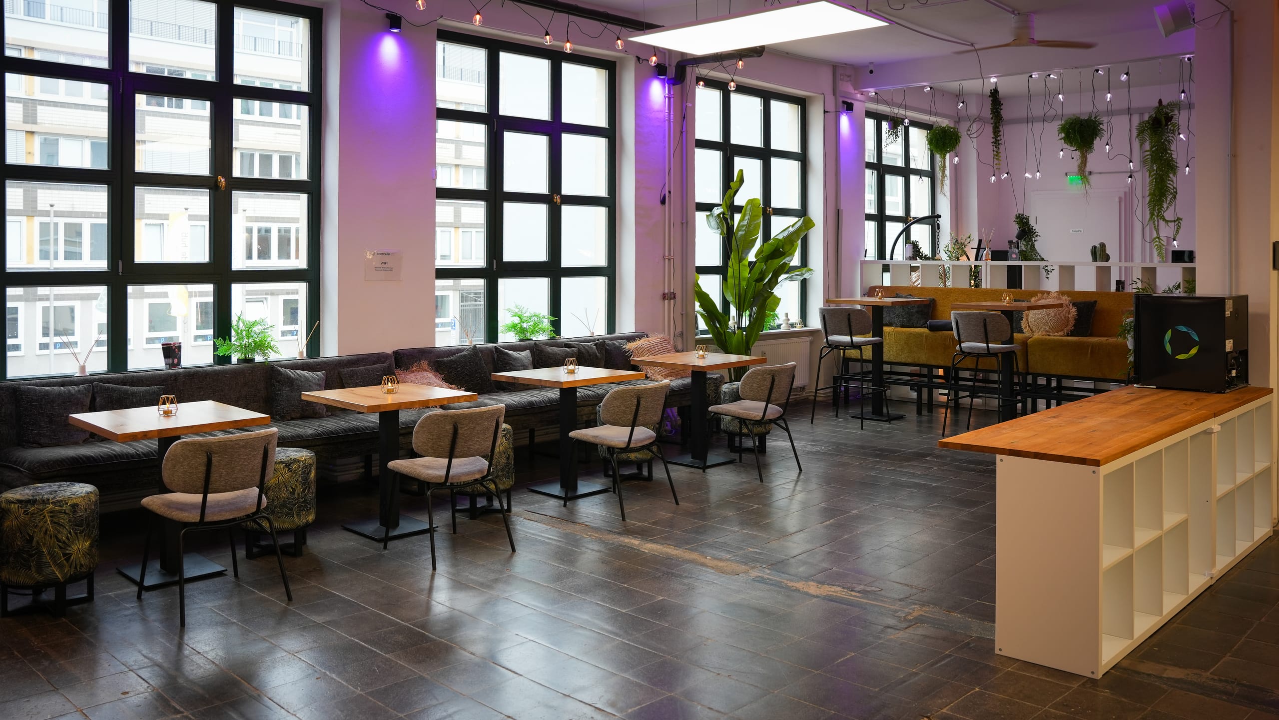 Das Loft, aufgeräumt und leer